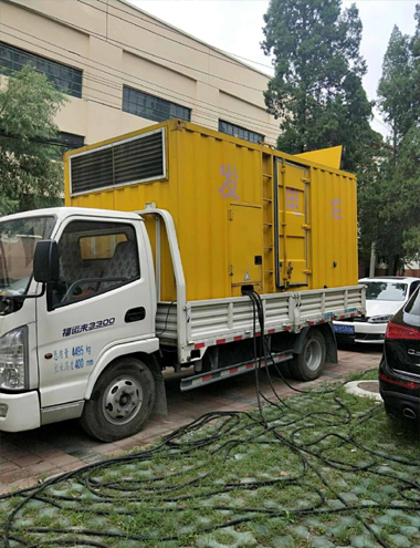 芝罘发电车出租-柴油发电机组排烟系统设计要求及其考虑因素